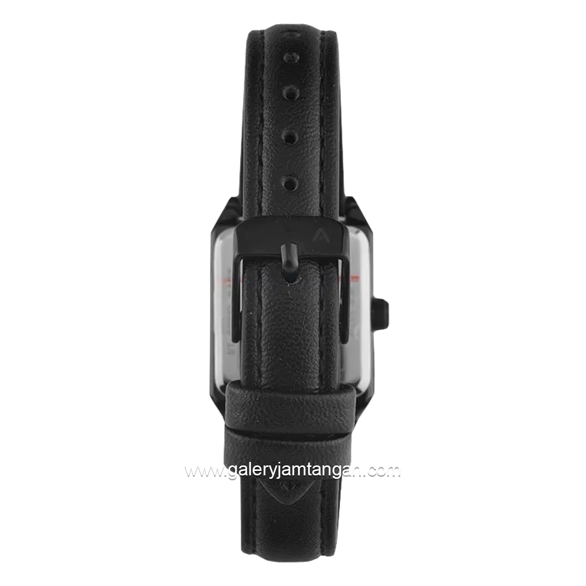 Christophe Arden CA 1004 LH Black Hour Marker White Leather Strap