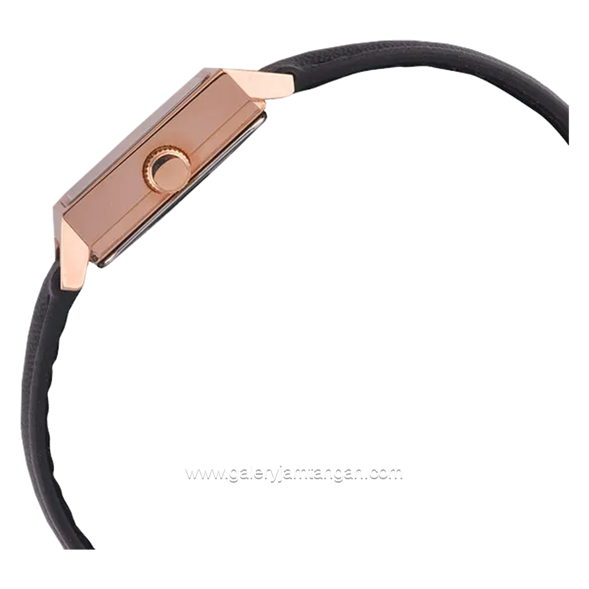 Christophe Arden CA 1004 LH Black Rosegold Leather Strap