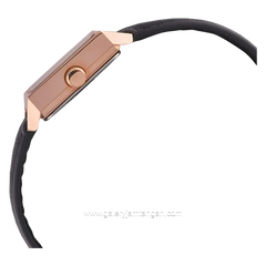 Christophe Arden CA 1004 LH Black Rosegold Leather Strap