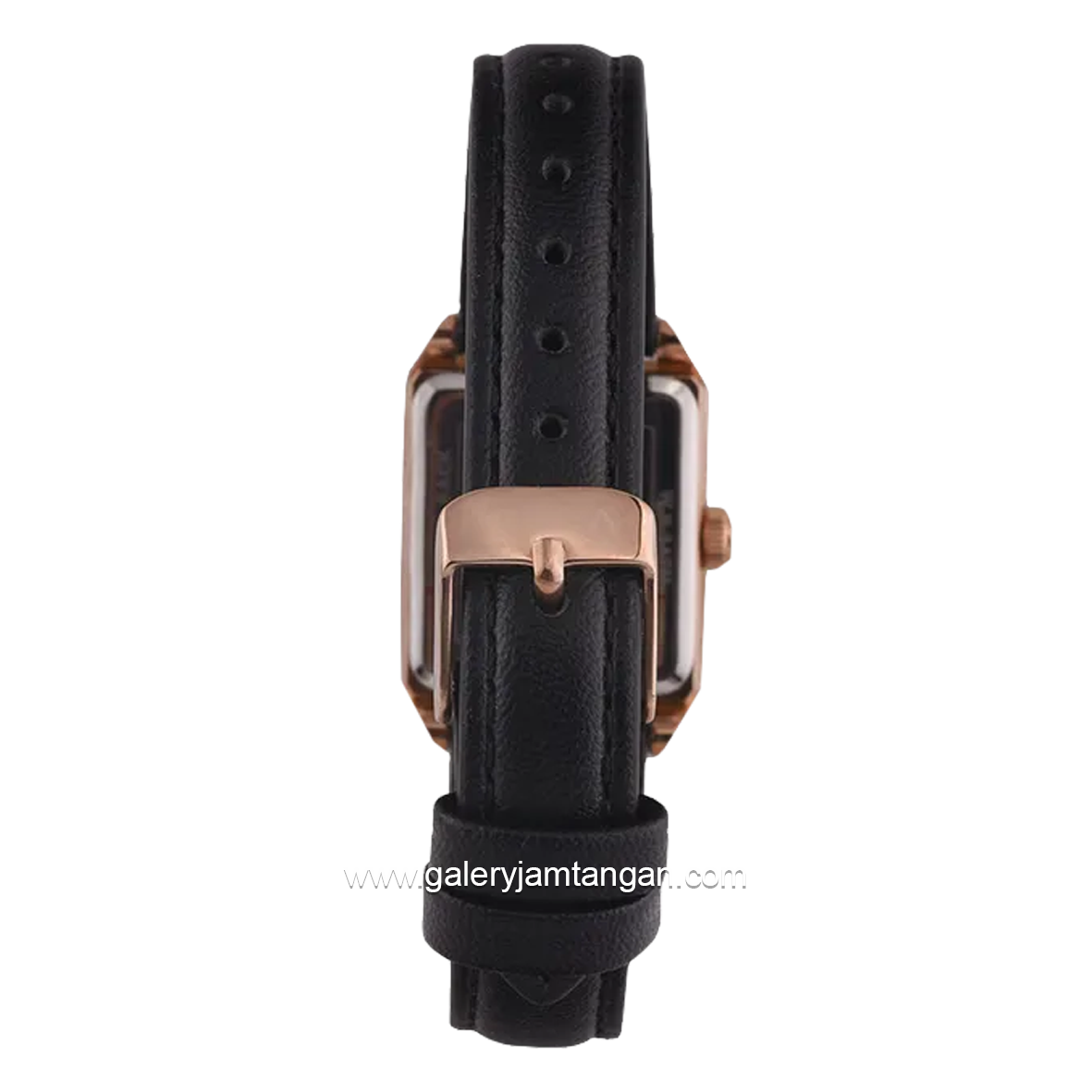Christophe Arden CA 1004 LH Black Rosegold Leather Strap