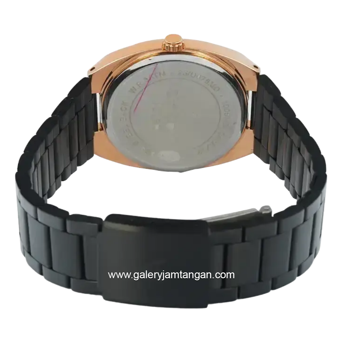Christophe Arden CA 1005 MDFBRBA Black Rosegold Dial Black Stainless Steel