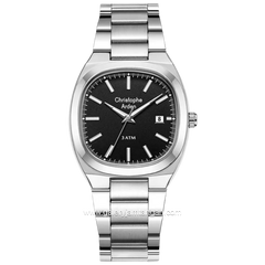 Christophe Arden CA 1005 MD Silver Dial Black Stainless Steel