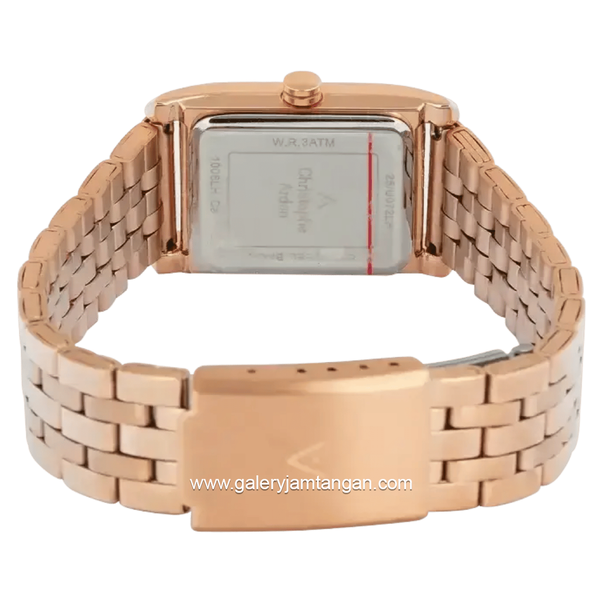 Christophe Arden CA 1006 LH FRGSL Rosegold Dial White Stainless Steel