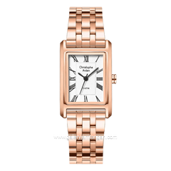 Christophe Arden CA 1006 LH FRGSL Rosegold Dial White Stainless Steel