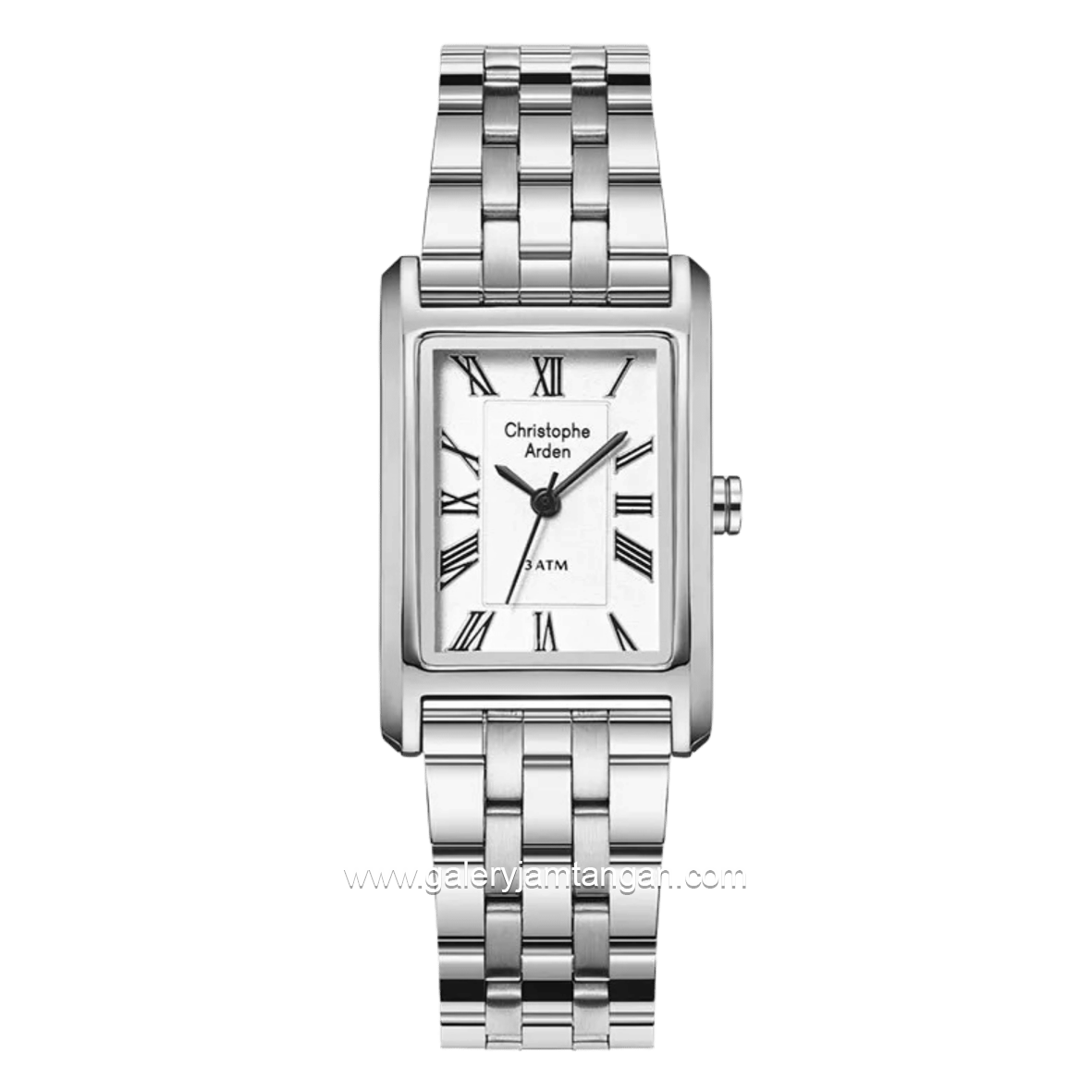Christophe Arden CA 1006 LH FSSSL  Silver Dial White Stainless Steel