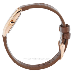 Christophe Arden CA 1006 LH LRGPN Brown Rosegold Dial Rosegold Leather Strap