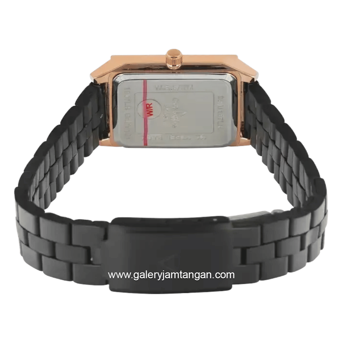 Christophe Arden CA 1007 LH FBRBA Black Rosegold Stainless Steel Strap