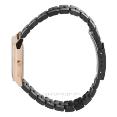 Christophe Arden CA 1007 LH FBRBA Black Rosegold Stainless Steel Strap