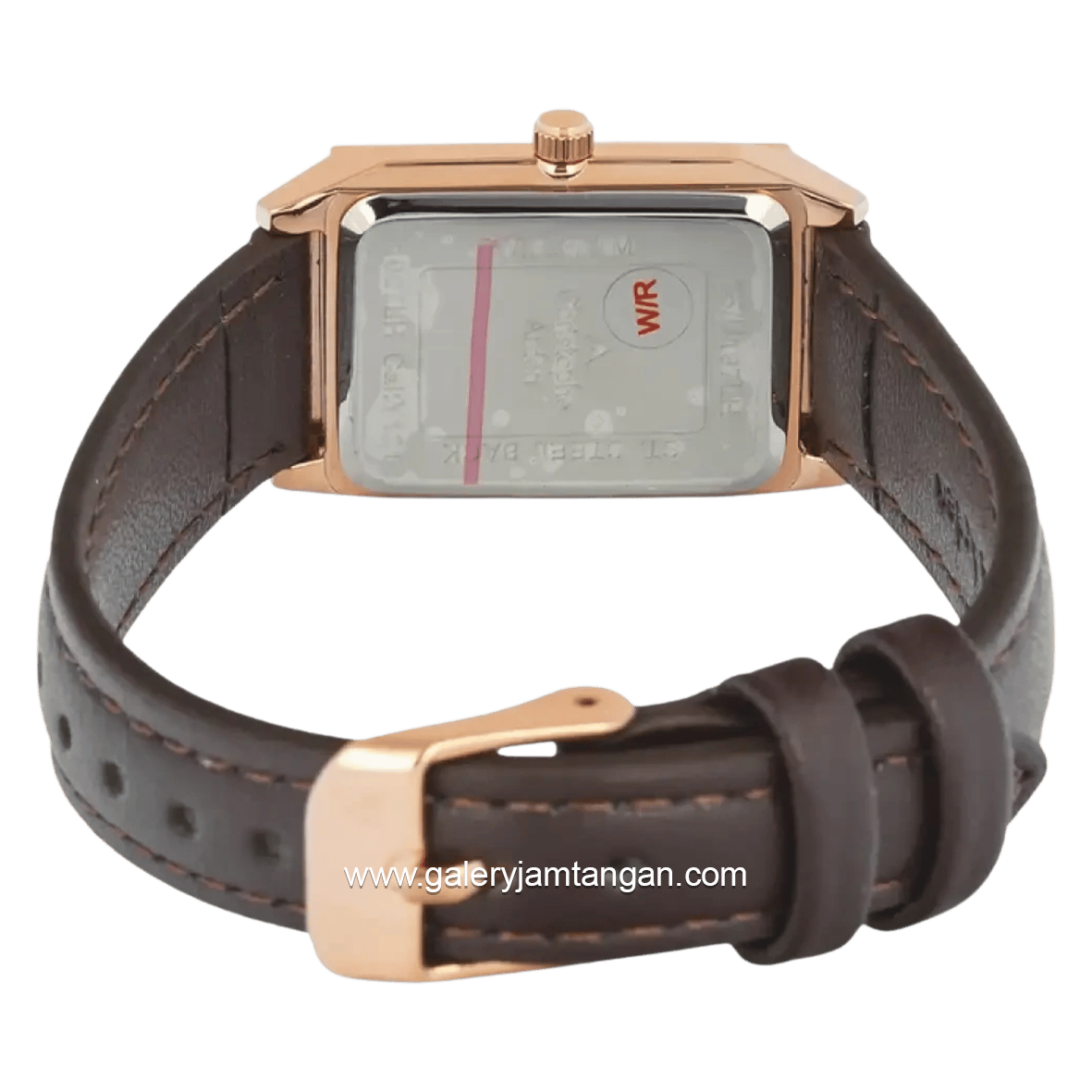 Christophe Arden CA 1007 LH LRGLN Brown Rosegold Dial Rosegold Leather Strap