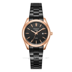 Christophe Arden CA 2001 LD BBRBA Black Rosegold Dial Black Stainless Steel