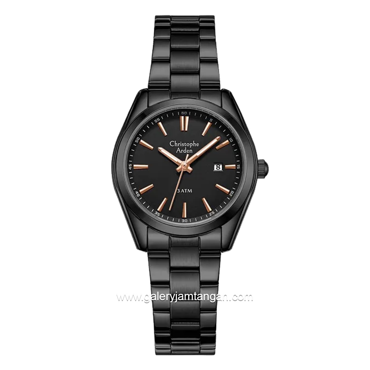 Christophe Arden CA 2001 LD Full Black Stainless Steel