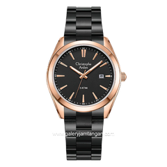 Christophe Arden CA 2001 MD Black Rosegold Stainless Steel