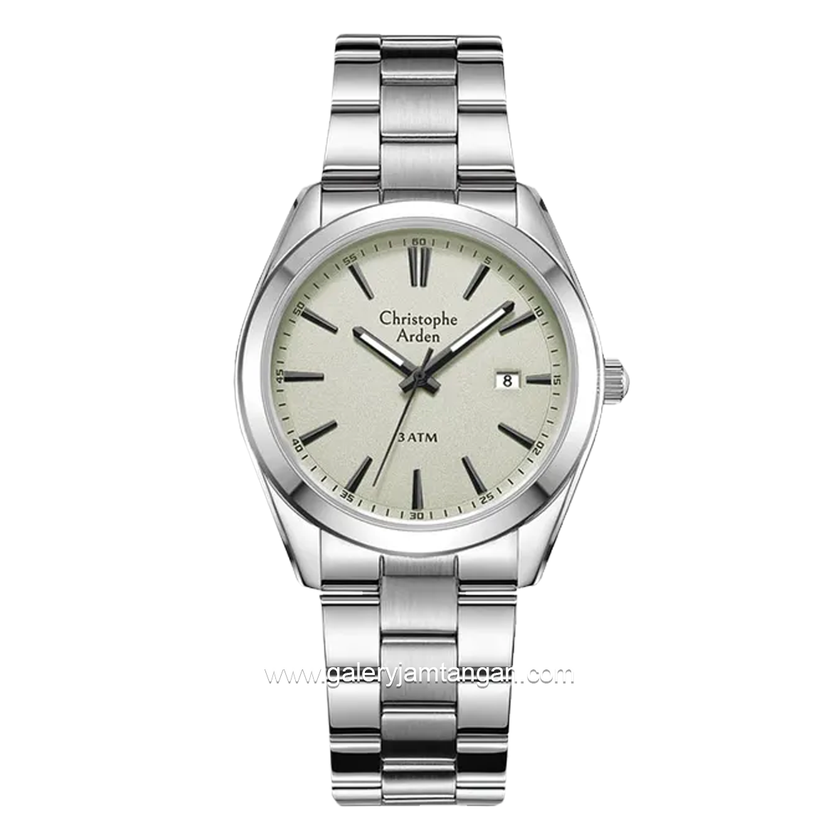 Christophe Arden CA 2001 MD Silver Dial Ivory Stainless Steel