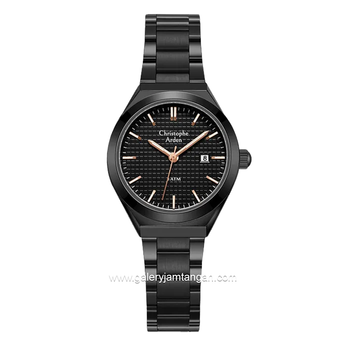 Christophe Arden CA 2002 LD Full Black Stainless Steel