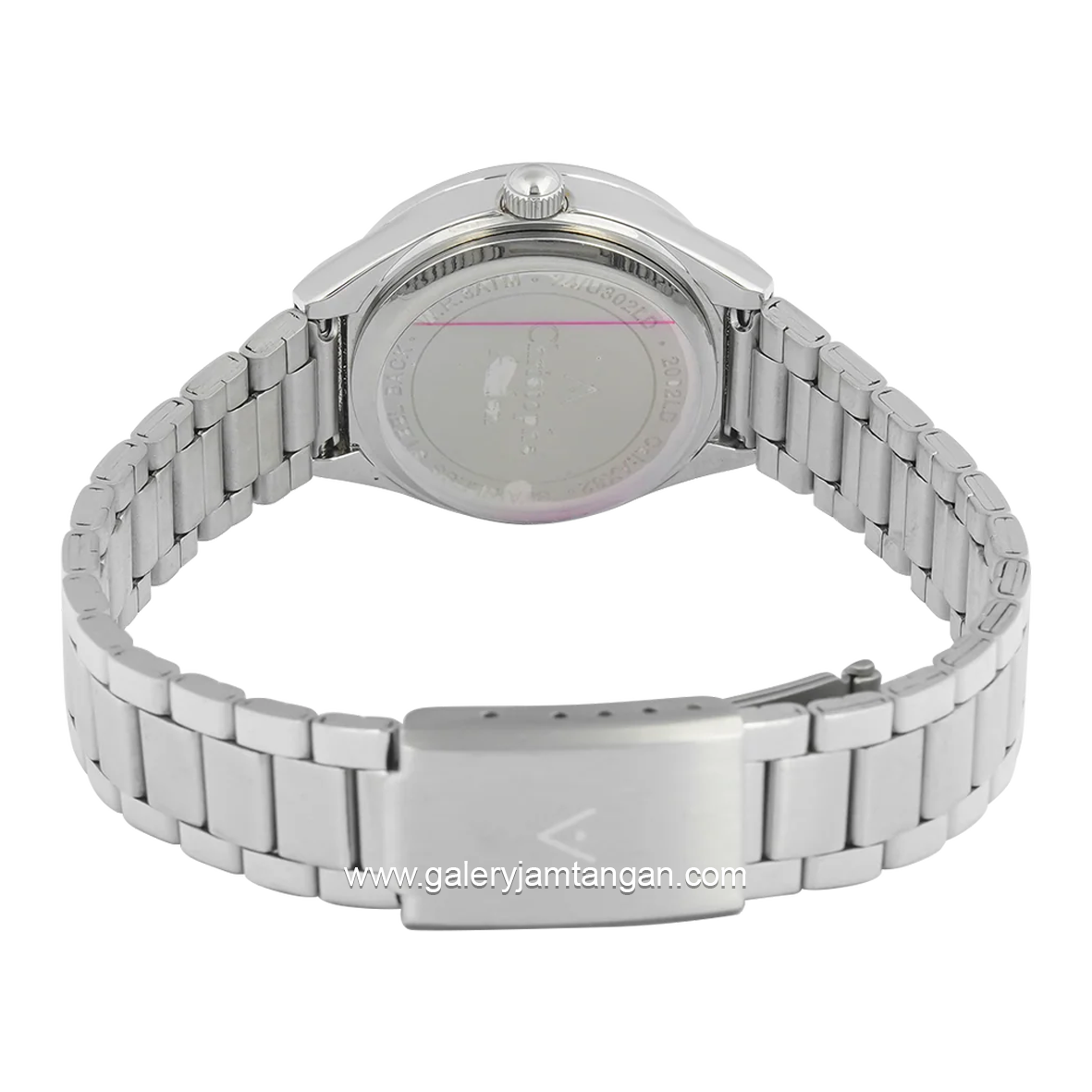Christophe Arden CA 2002 LD Silver Dial Pink Stainless Steel