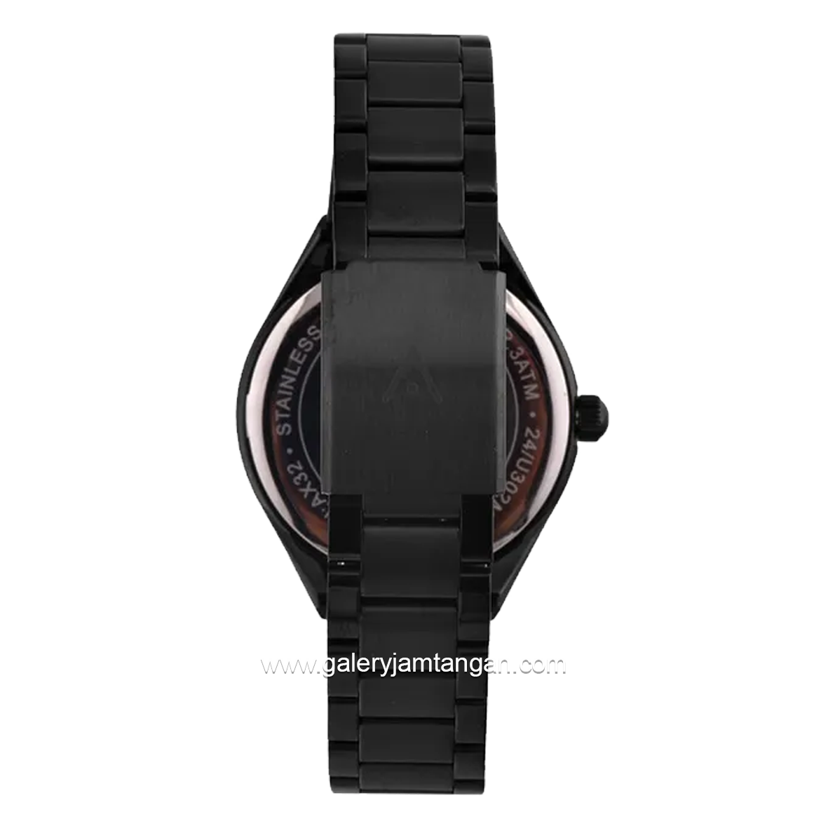 Christophe Arden CA 2002 MD Black Hour Marker White Stainless Steel