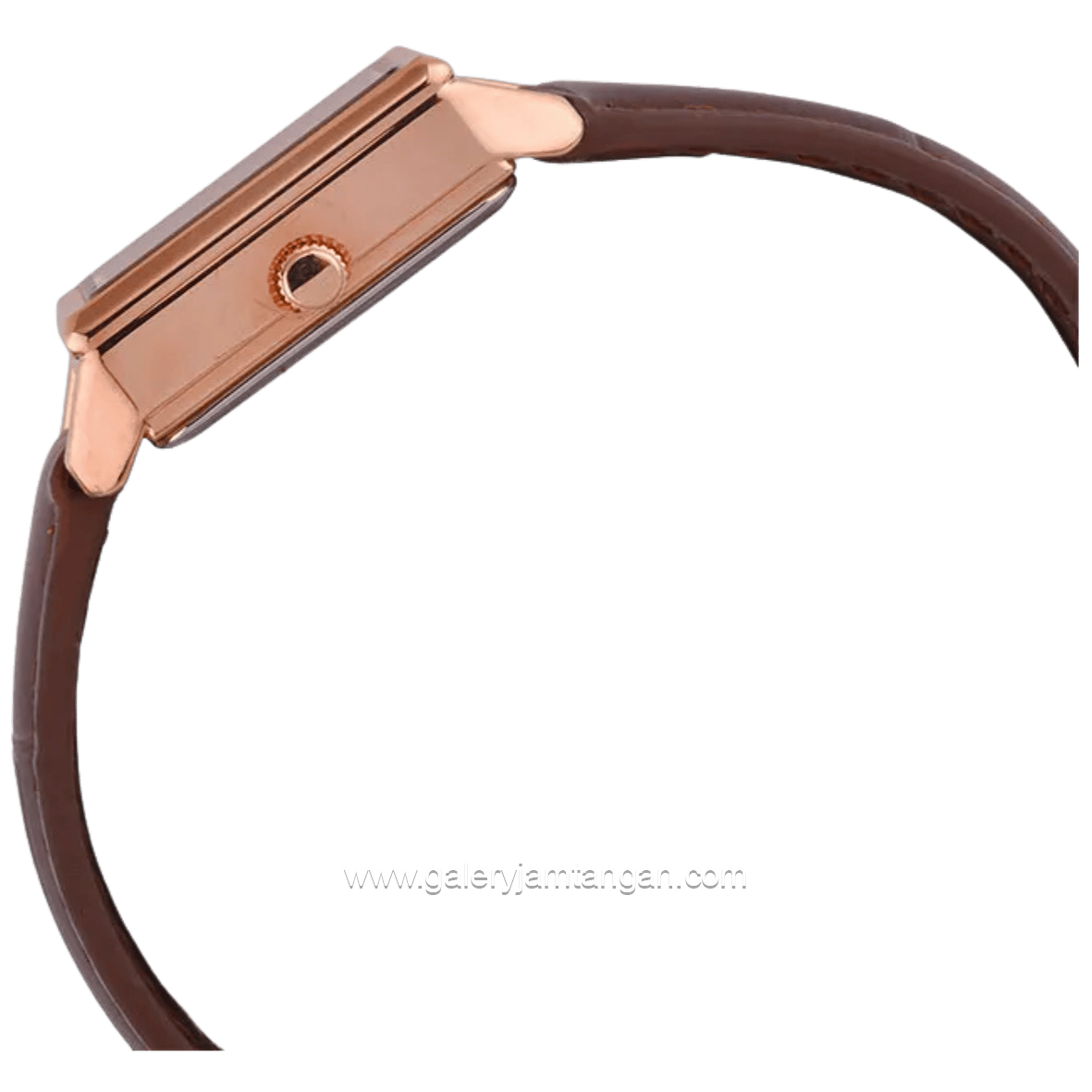 Christophe Arden CA 2003 LDLRGLNBO Brown Rosegold Dial Rosegold Leather Strap