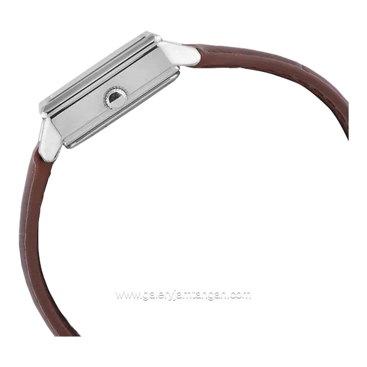 Christophe Arden CA 2003 LD Brown Silver Leather Strap
