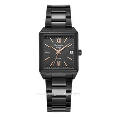 Christophe Arden CA 2003 MD BIPBARG Black Jarum Rosegold Stainless Steel