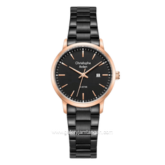 Christophe Arden CA 2004 LD BBRBA Black Rosegold Dial Black Stainless Steel