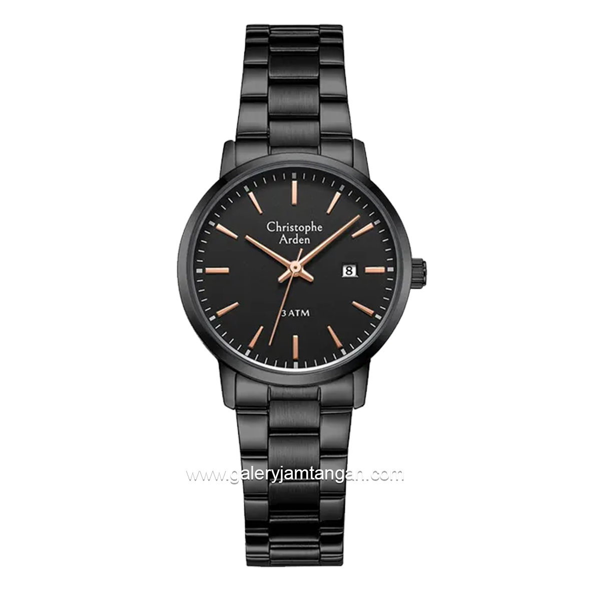 Christophe Arden CA 2004 LD Full Black Stainless Steel