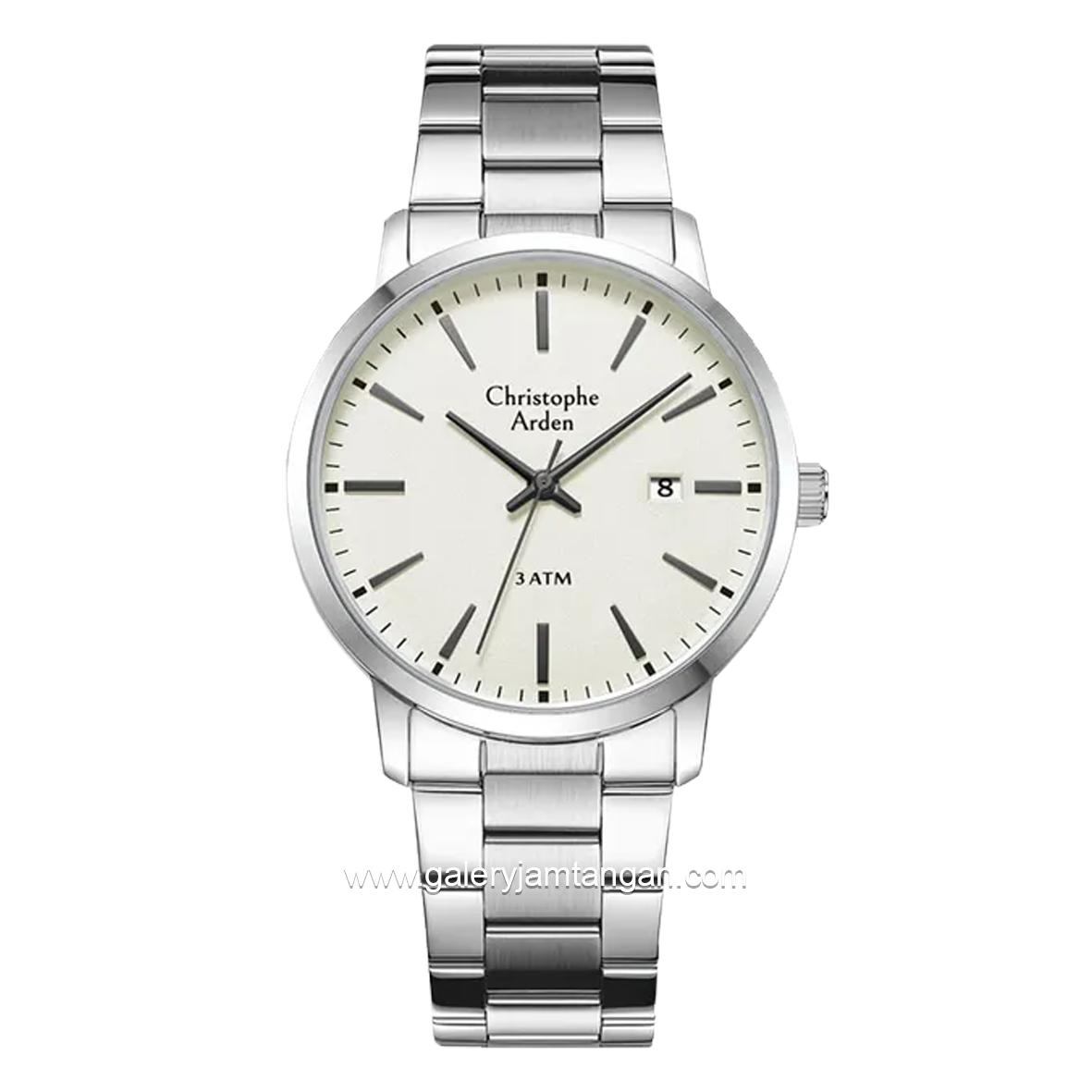 Christophe Arden CA 2004 MD Silver Dial Pearl Stainless Steel