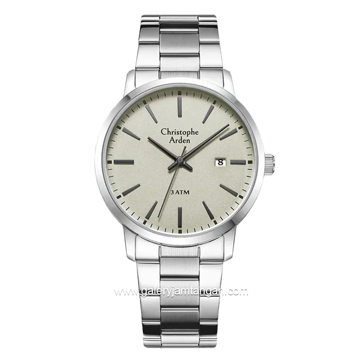 Christophe Arden CA 2004 MD Silver Dial Ivory Stainless Steel
