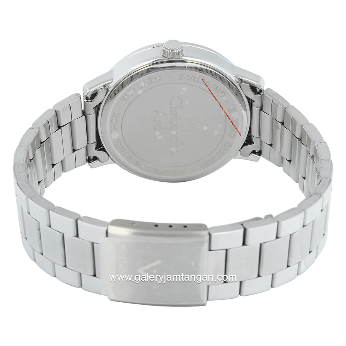 Christophe Arden CA 2004 MD Silver Dial Black Stainless Steel
