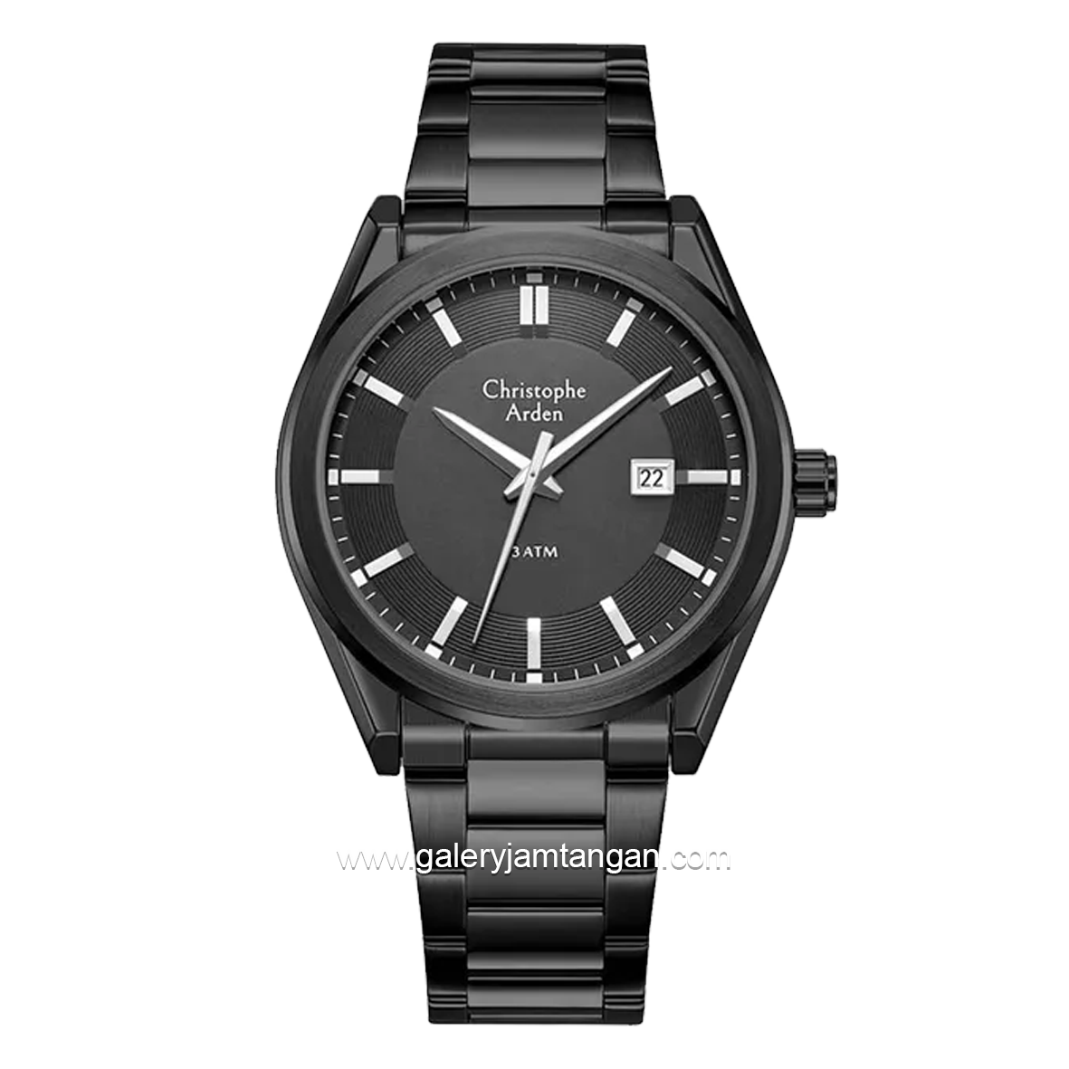Christophe Arden CA 2005 MD Full Black Stainless Steel