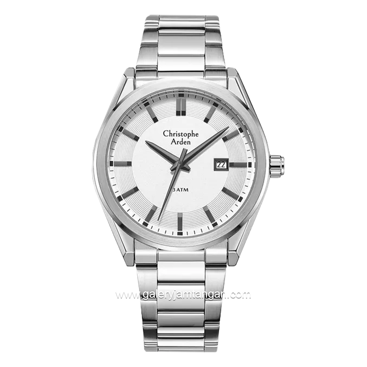 Christophe Arden CA 2005 MD Silver Dial White Stainless Steel