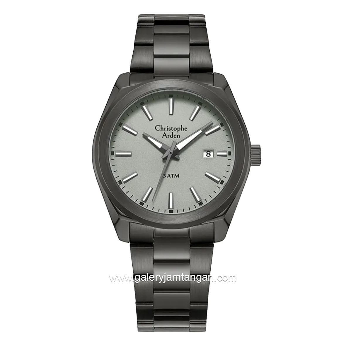 Christophe Arden CA 3001 MD Full Grey Stainless Steel