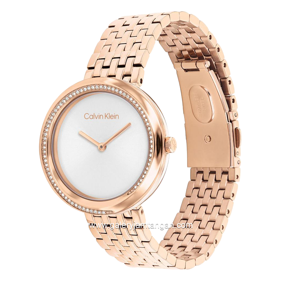 CALVIN KLEIN 25100038 Stainless Steel Rosegold Strap