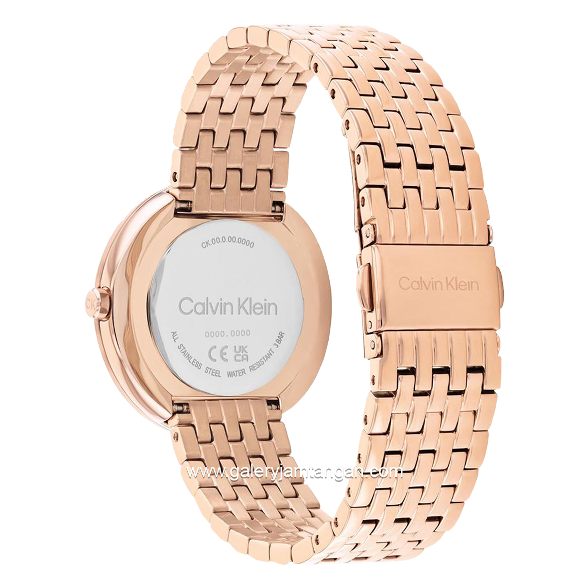 CALVIN KLEIN 25100038 Stainless Steel Rosegold Strap