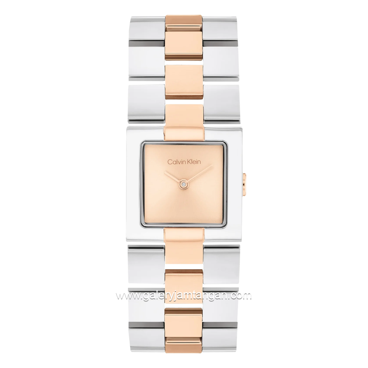 CALVIN KLEIN 25100092 Silver Rosegold Stainless Steel