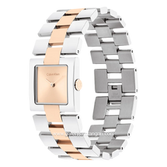 CALVIN KLEIN 25100092 Silver Rosegold Stainless Steel