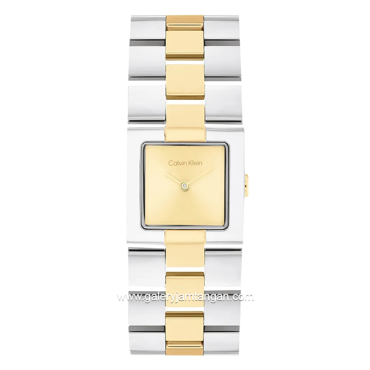 CALVIN KLEIN 25100115 Silver Gold Stainless Steel