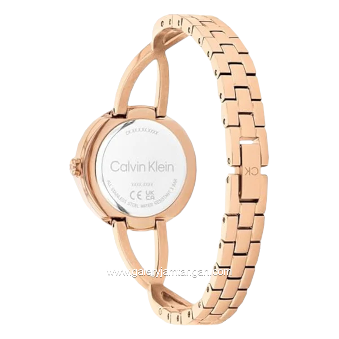 CALVIN KLEIN 25100116 Rosegold Stainless Steel