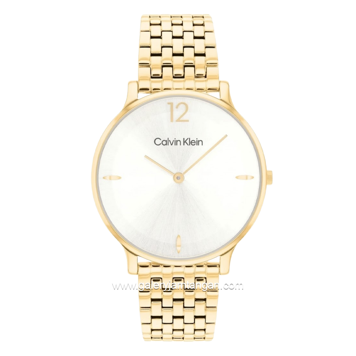 CALVIN KLEIN 25100172 LUXE Gold Stainless Steel Strap