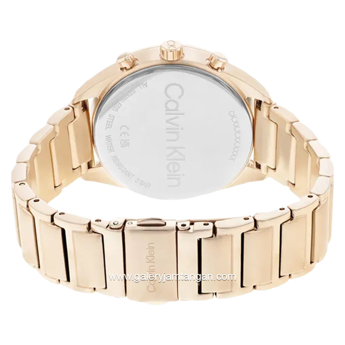 CALVIN KLEIN 25200172 Rosegold Dial Navy Stainless Steel