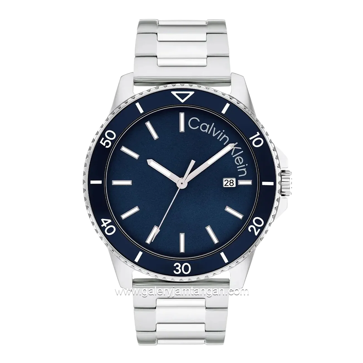 CALVIN KLEIN 25200385 Stainless Steel Silver Strap