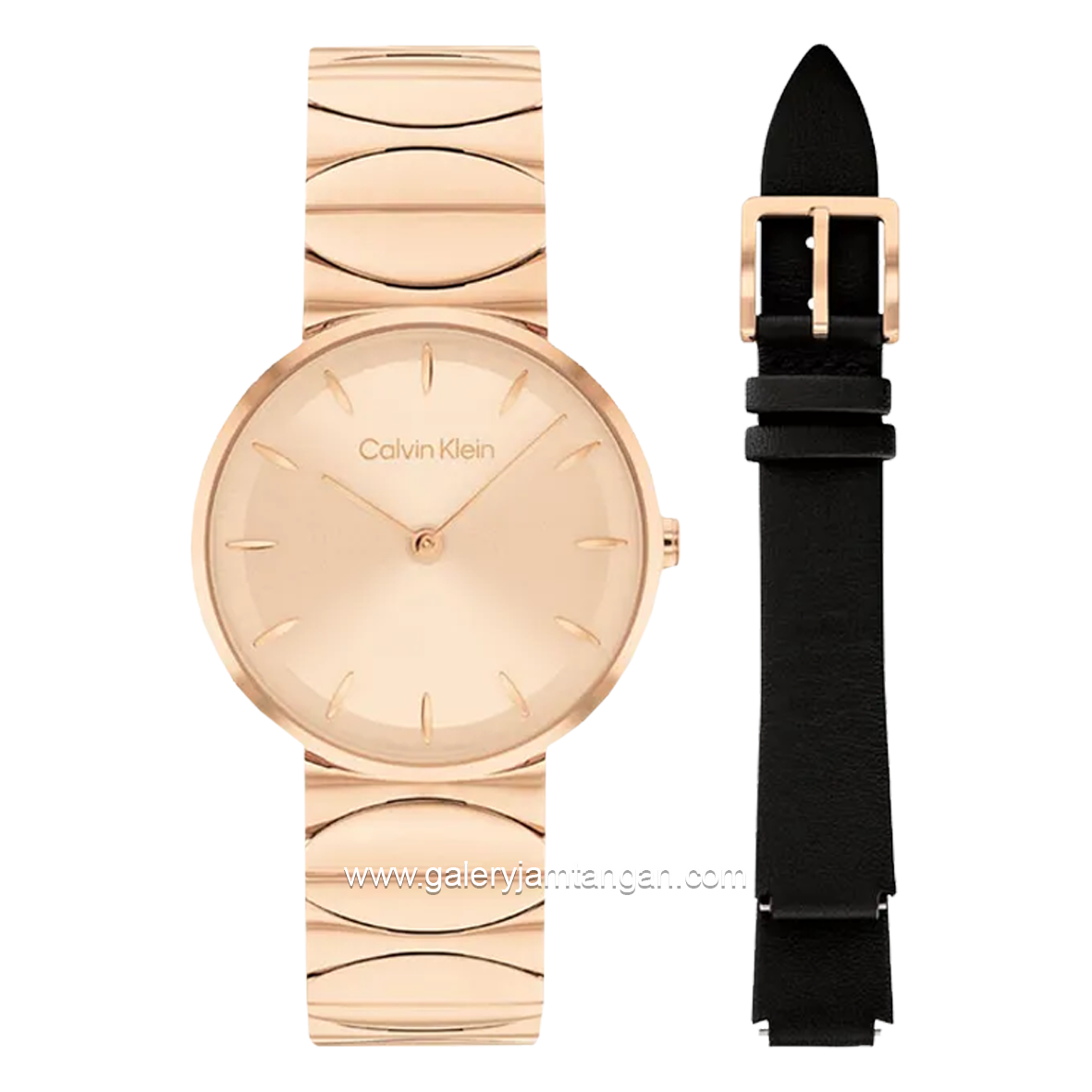 CALVIN KLEIN 25700001 Rosegold Stainless Steel