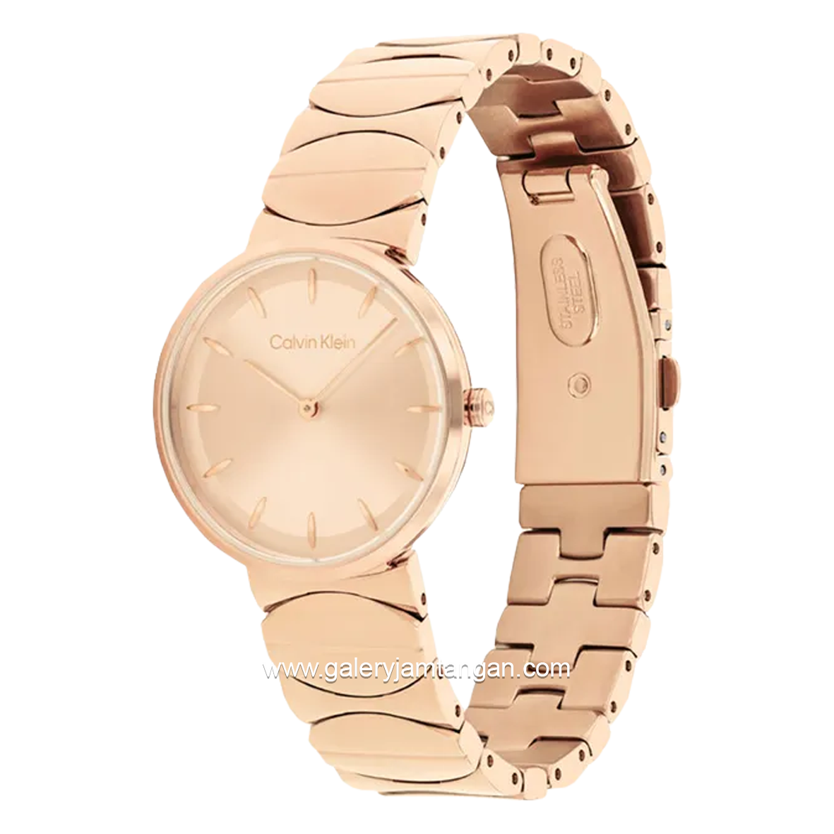 CALVIN KLEIN 25700001 Rosegold Stainless Steel