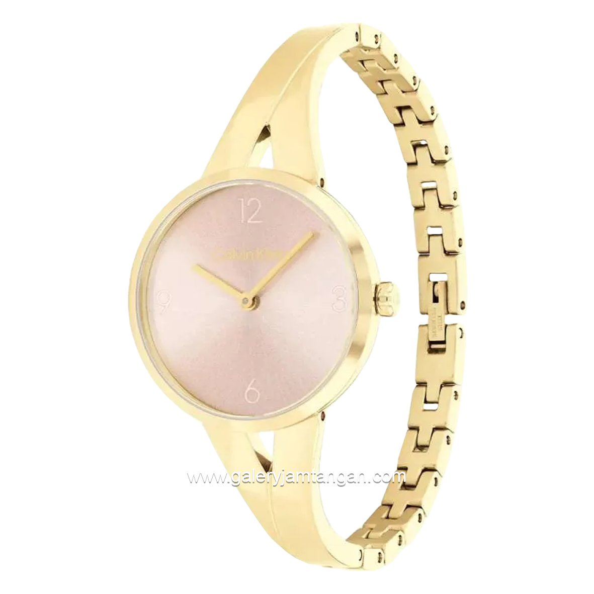 CALVIN KLEIN 25100027 Gold Dial Peach Stainless Steel