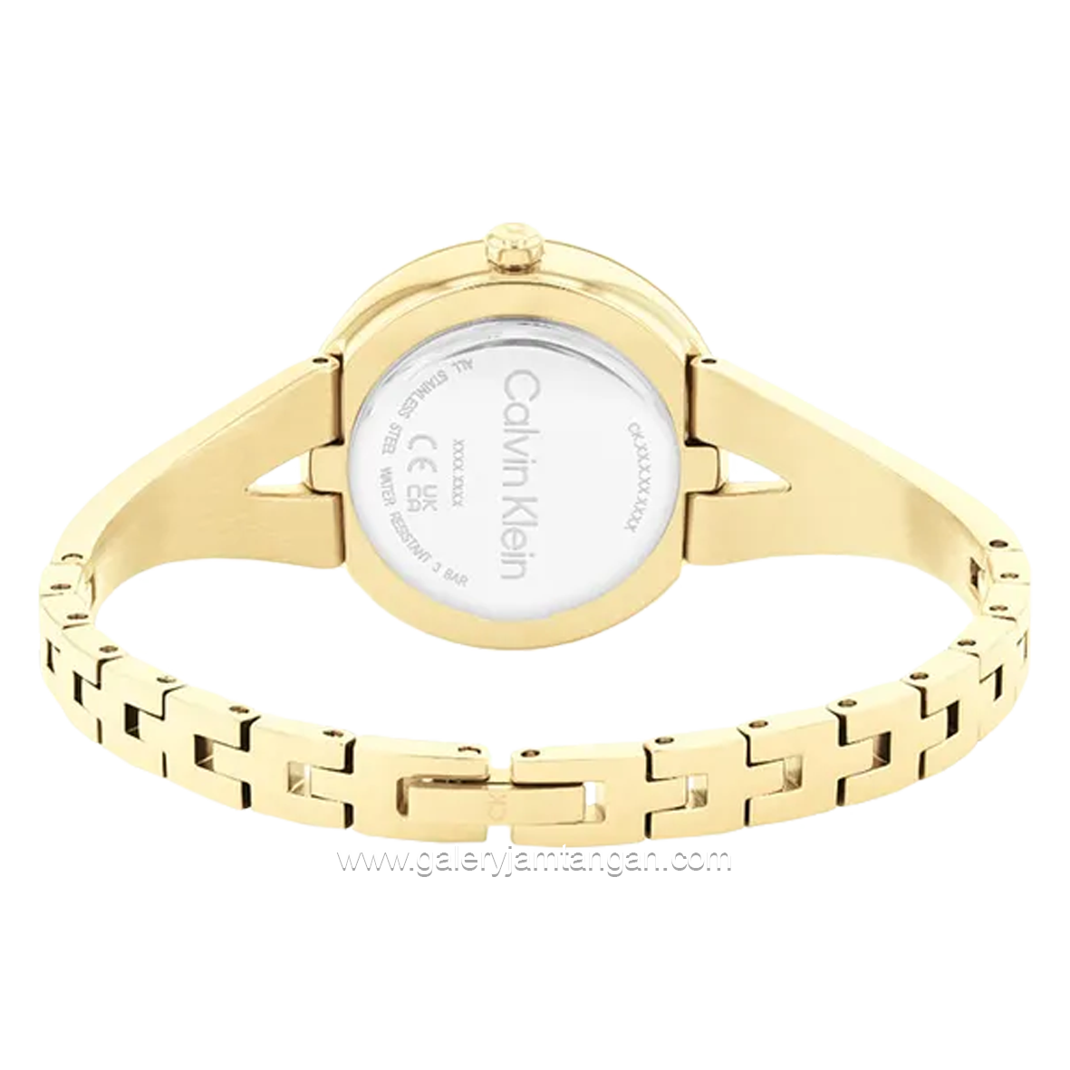 CALVIN KLEIN 25100027 Gold Dial Peach Stainless Steel