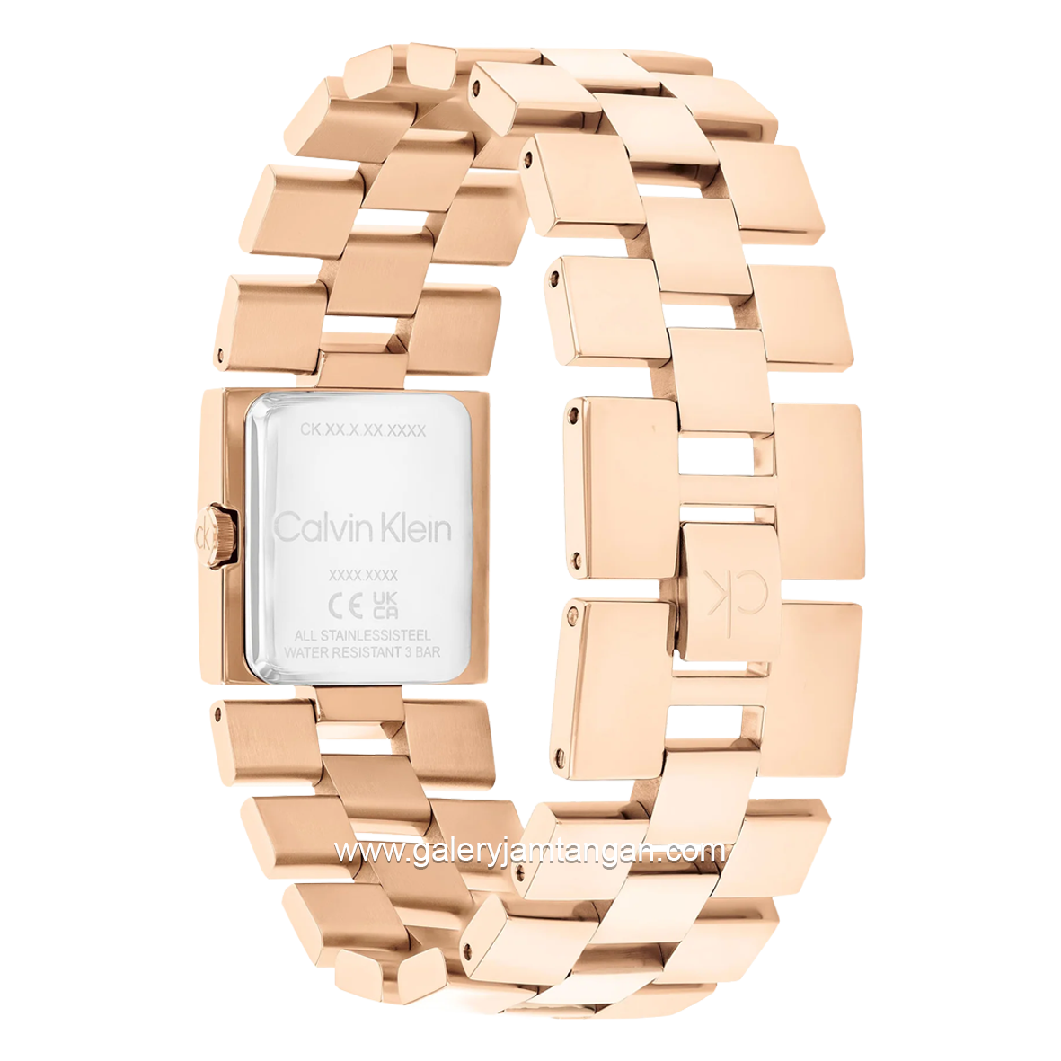 CALVIN KLEIN 25100090 Rosegold Stainless Steel