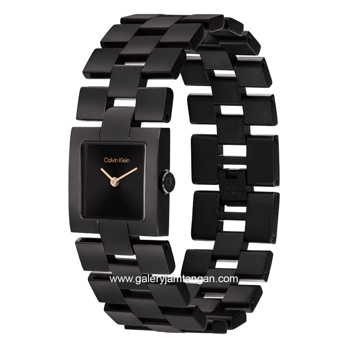 CALVIN KLEIN 25100091 Black Stainless Steel