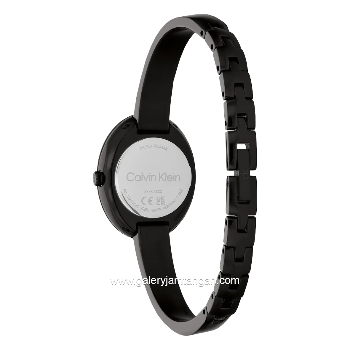 CALVIN KLEIN 25100112 Black Stainless Steel