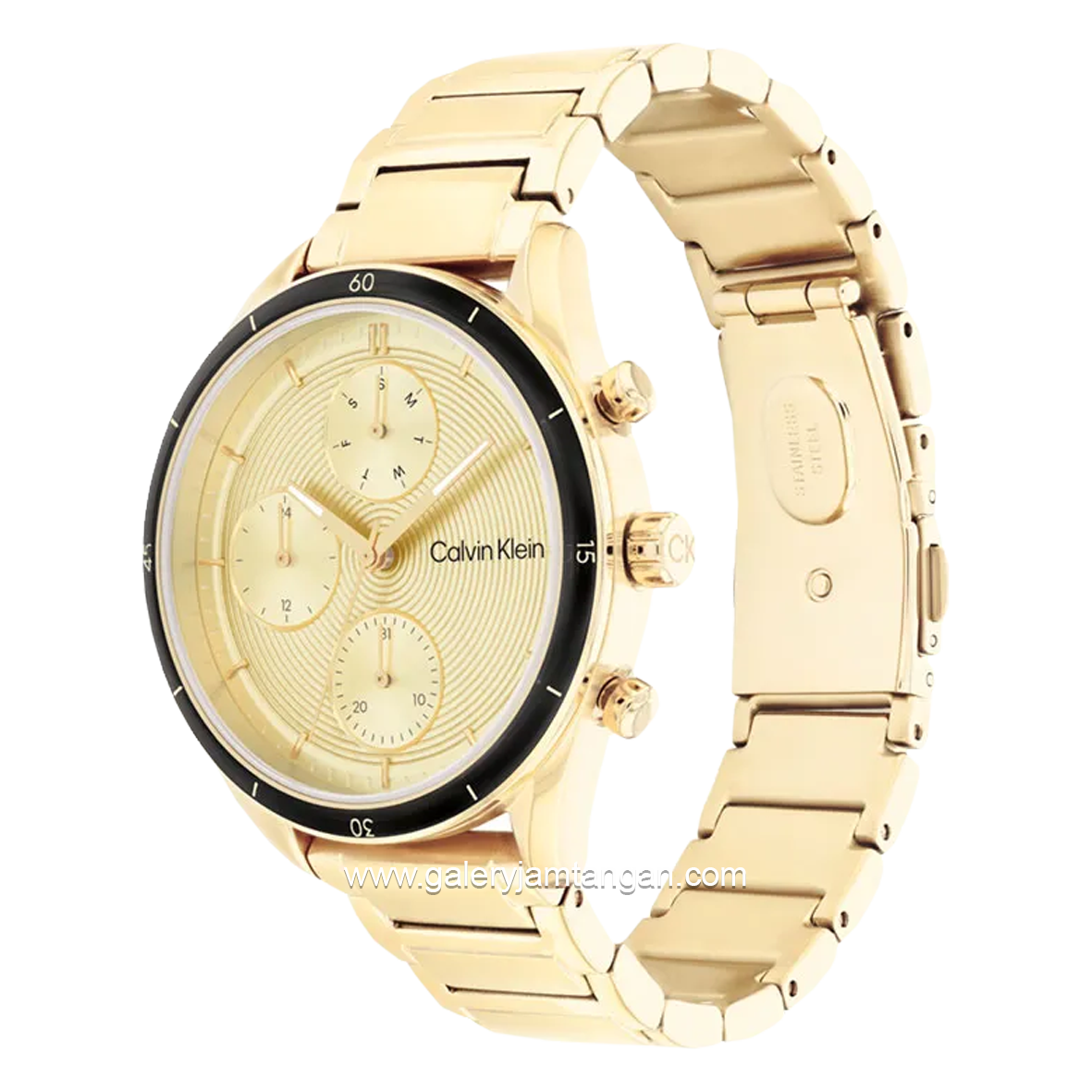 CALVIN KLEIN 25200173 Laddies Gold Dial Gold Stainless Steel