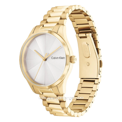 CALVIN KLEIN 25200232 Laddies Gold Dial Silver Stainless Steel