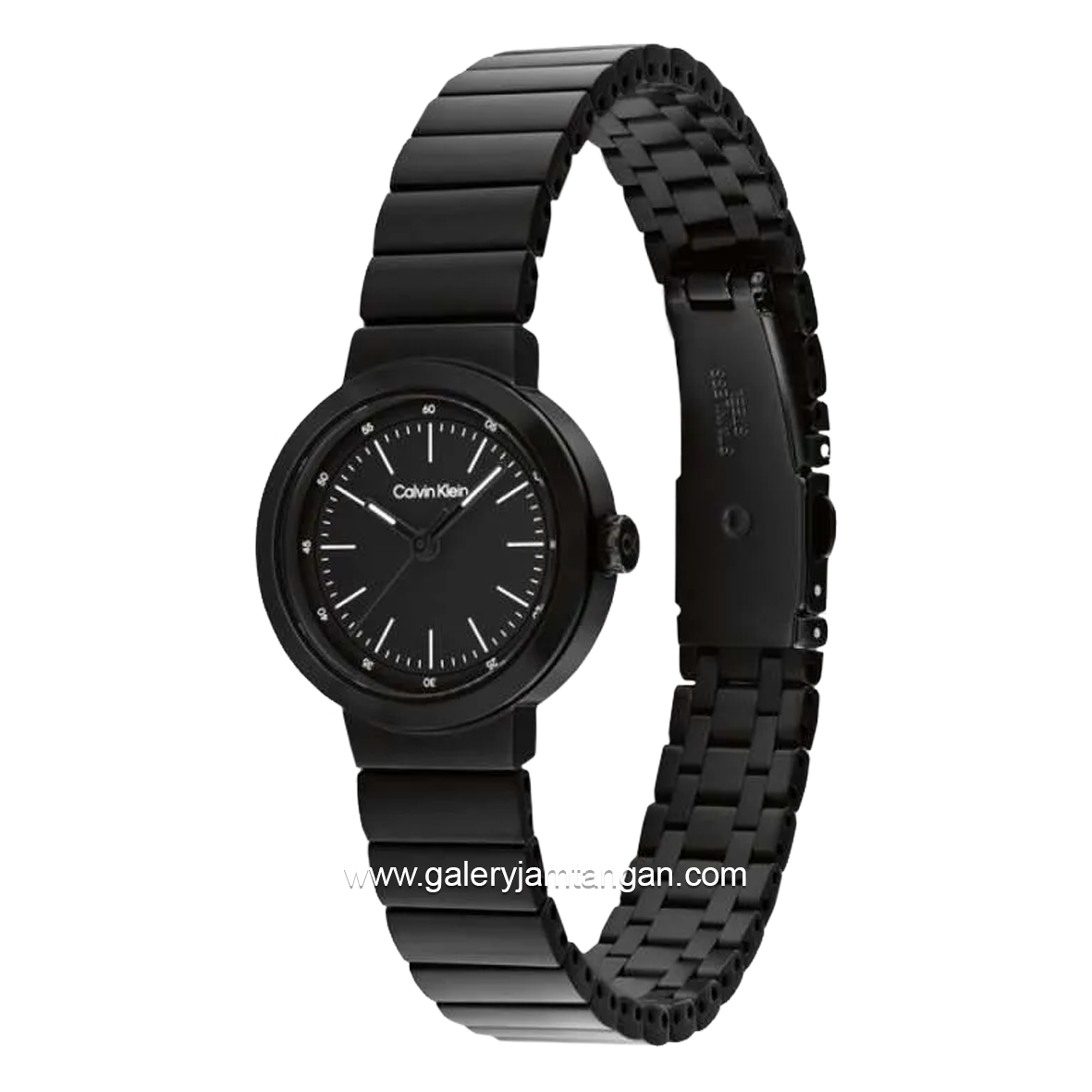 CALVIN KLEIN 25200407 Stainless Steel Black Strap